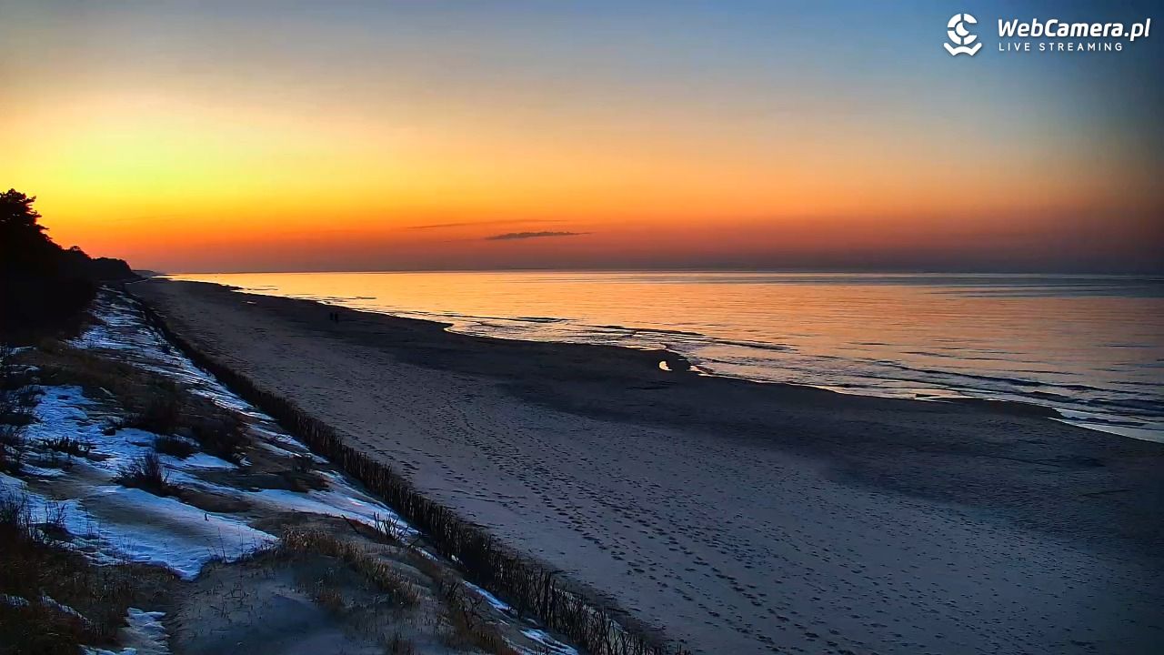 OSTROWO - widok na plażę NOWOŚĆ - 27 luty 2026, 17:49