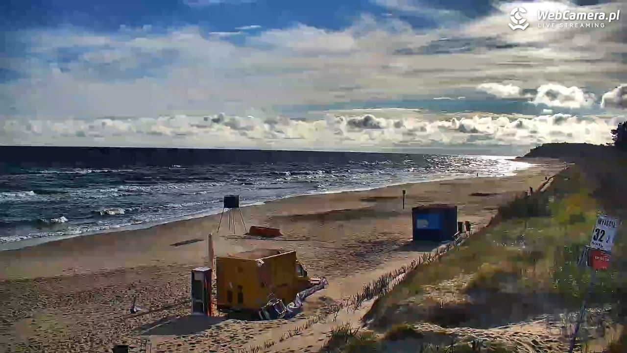 OSTROWO - widok na plażę NOWOŚĆ - 24 lipiec 2026, 07:36