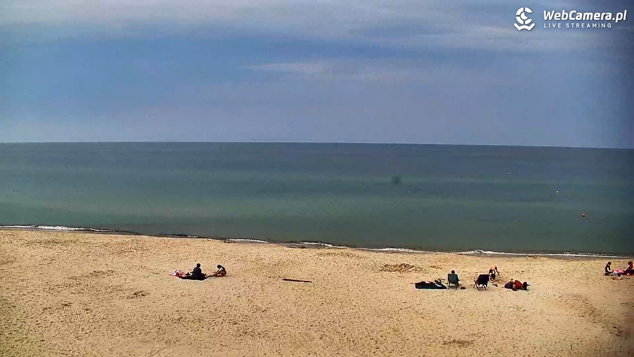 OSTROWO - widok na plażę NOWOŚĆ - 28 sierpień 2025, 16:00