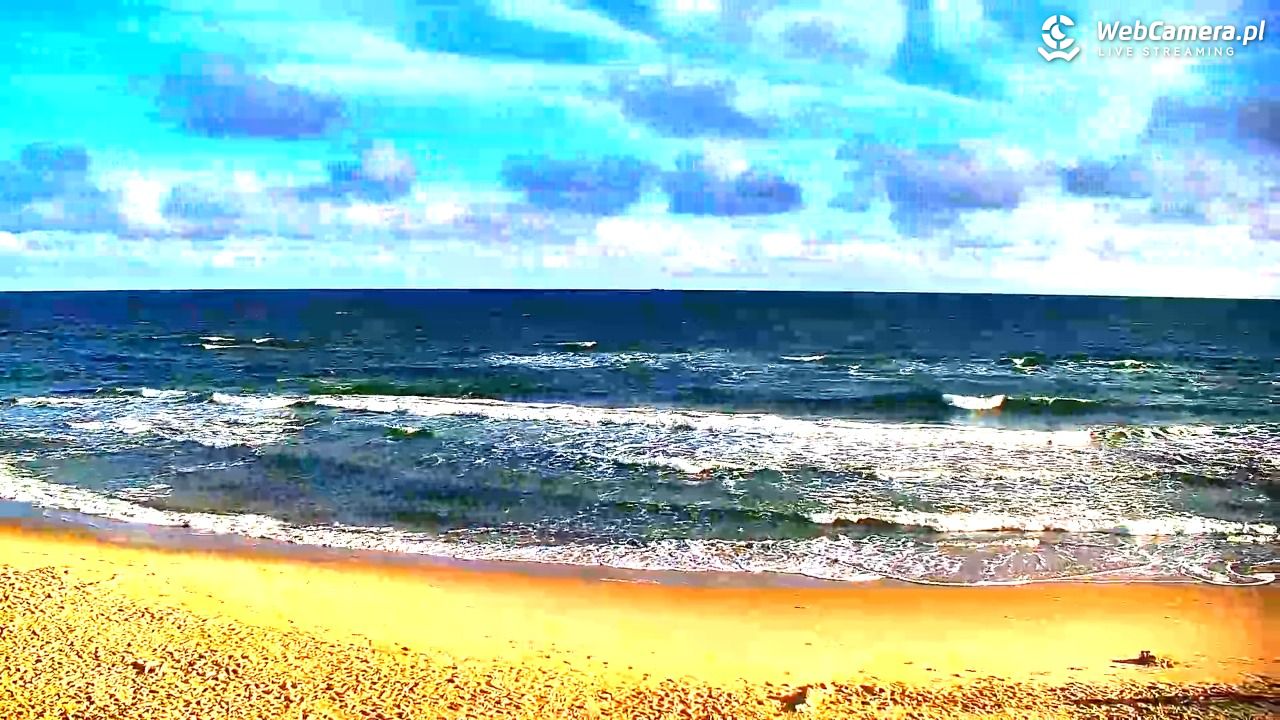 OSTROWO - widok na plażę NOWOŚĆ - 24 lipiec 2026, 06:52