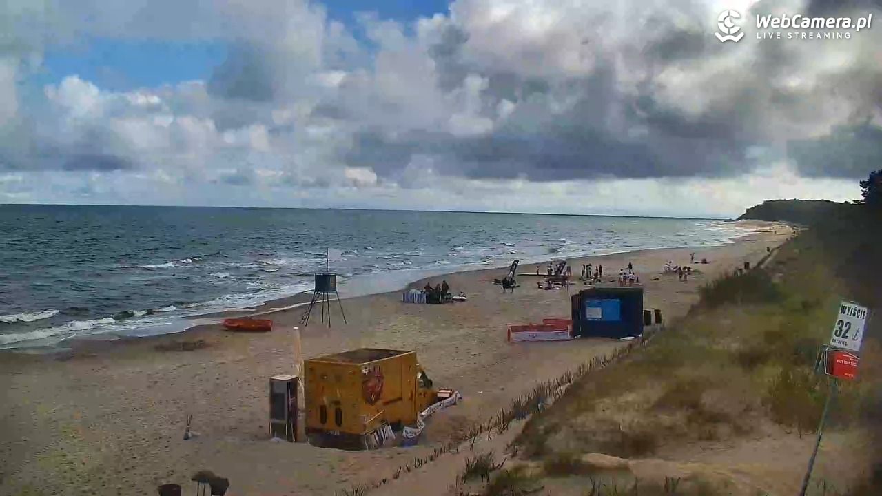 OSTROWO - widok na plażę NOWOŚĆ - 23 lipiec 2026, 10:24