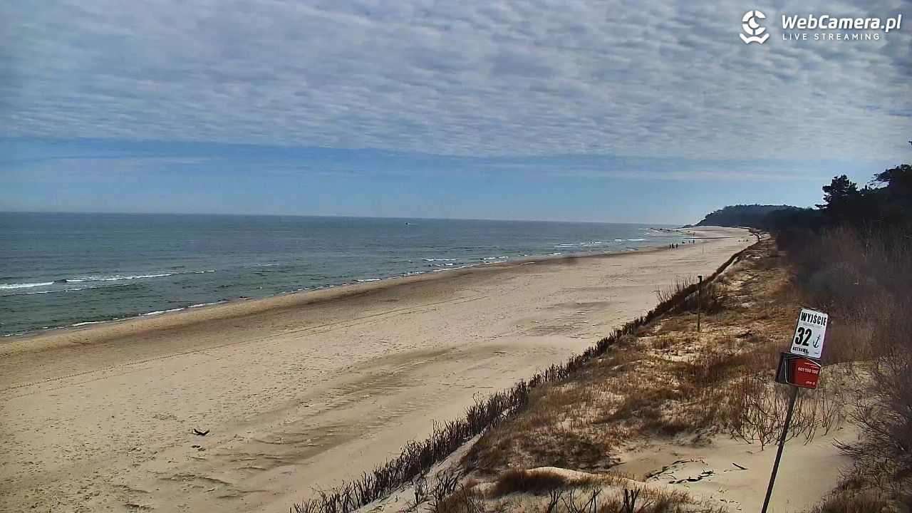 OSTROWO - widok na plażę NOWOŚĆ - 18 kwiecień 2026, 11:24