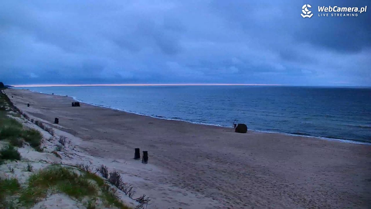 OSTROWO - widok na plażę NOWOŚĆ - 29 sierpień 2025, 20:09