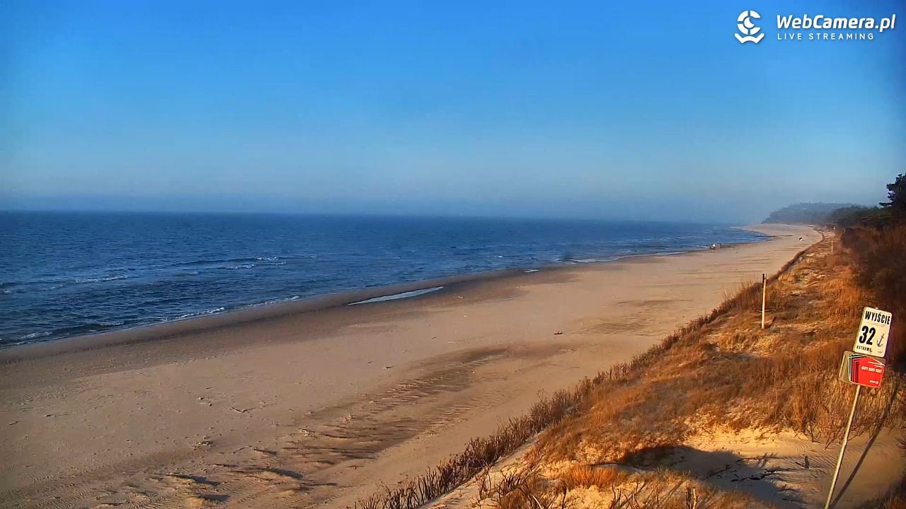 OSTROWO - widok na plażę NOWOŚĆ - 15 kwiecień 2026, 18:54