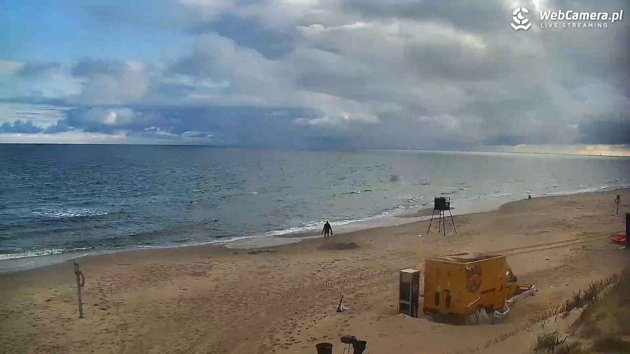 OSTROWO - widok na plażę NOWOŚĆ - 23 lipiec 2026, 07:48