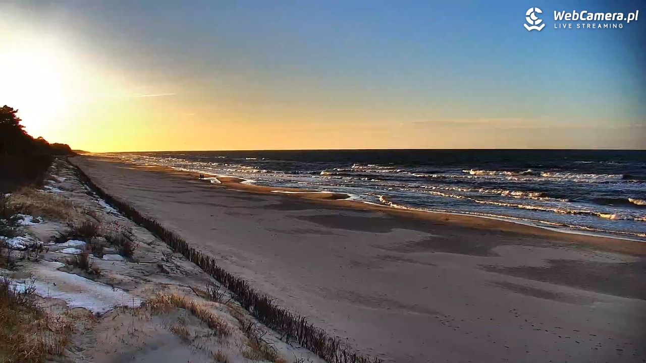 OSTROWO - widok na plażę NOWOŚĆ - 01 marzec 2026, 16:39