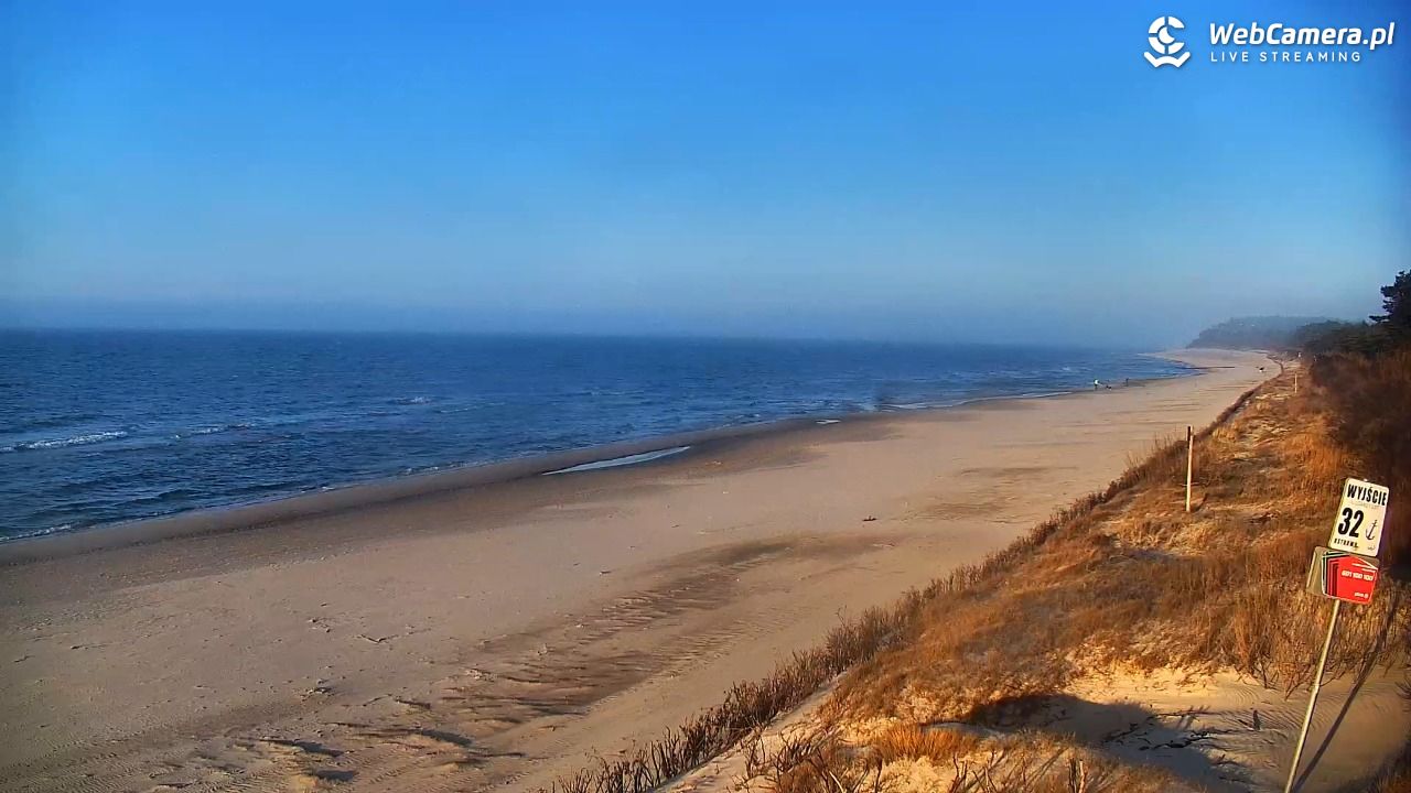 OSTROWO - widok na plażę NOWOŚĆ - 15 kwiecień 2026, 18:53