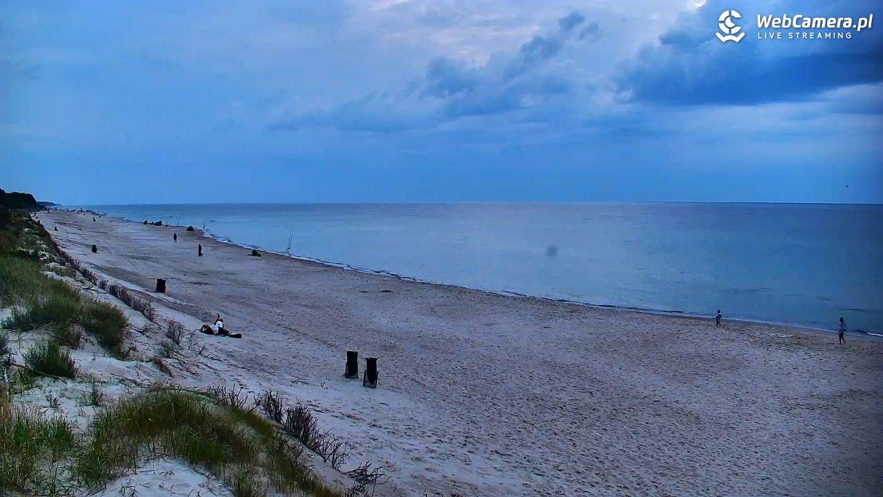 OSTROWO - widok na plażę NOWOŚĆ - 28 sierpień 2025, 19:48