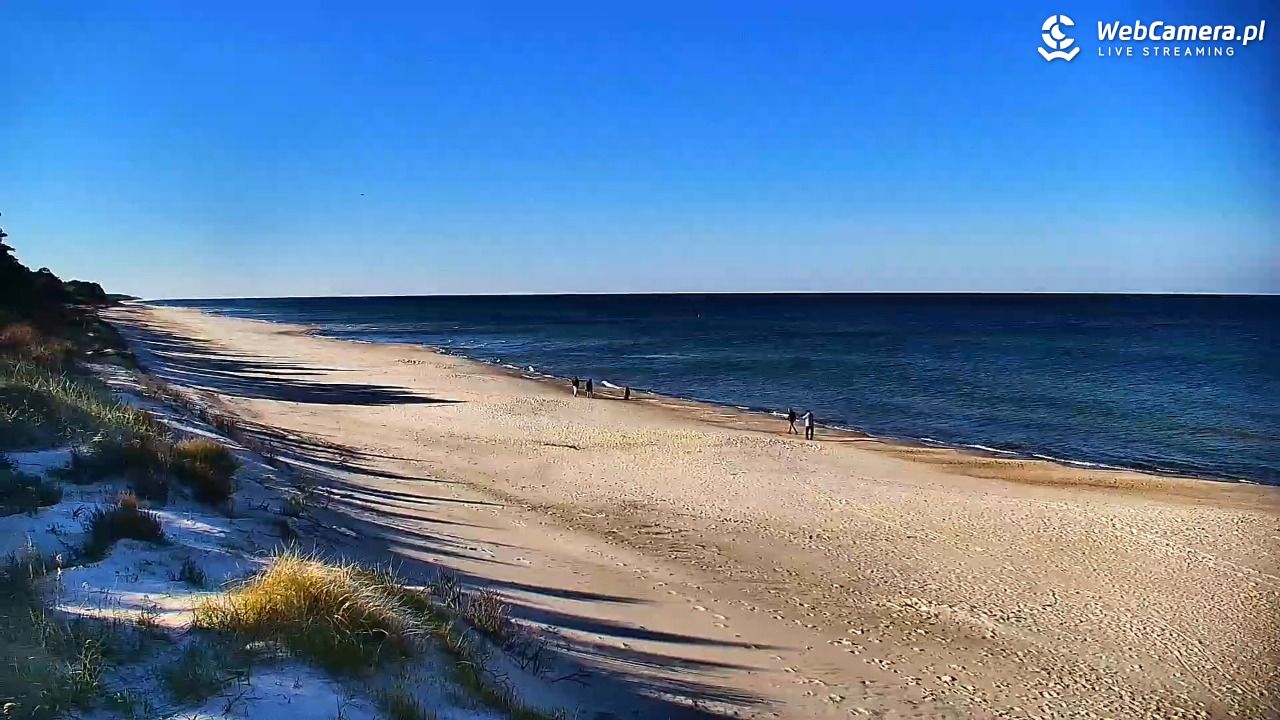 OSTROWO - widok na plażę NOWOŚĆ - 20 październik 2025, 13:53