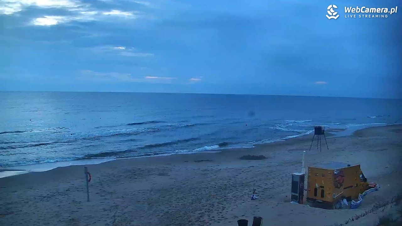 OSTROWO - widok na plażę NOWOŚĆ - 23 lipiec 2026, 04:30