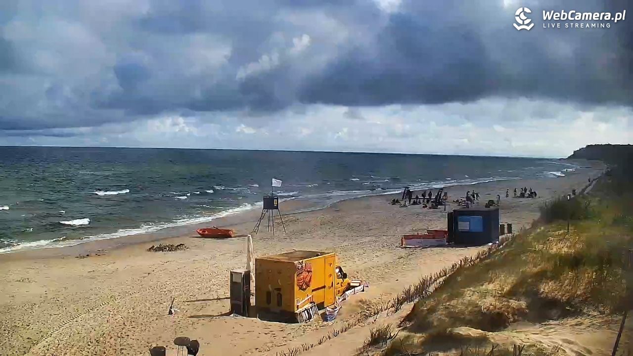 OSTROWO - widok na plażę NOWOŚĆ - 23 lipiec 2026, 10:05