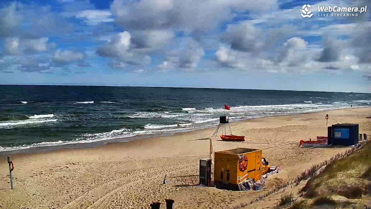 OSTROWO - widok na plażę NOWOŚĆ - 24 lipiec 2026, 09:45