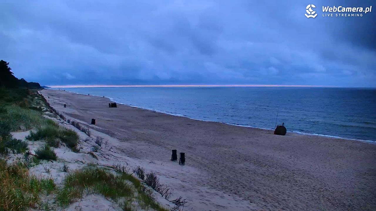 OSTROWO - widok na plażę NOWOŚĆ - 29 sierpień 2025, 20:09