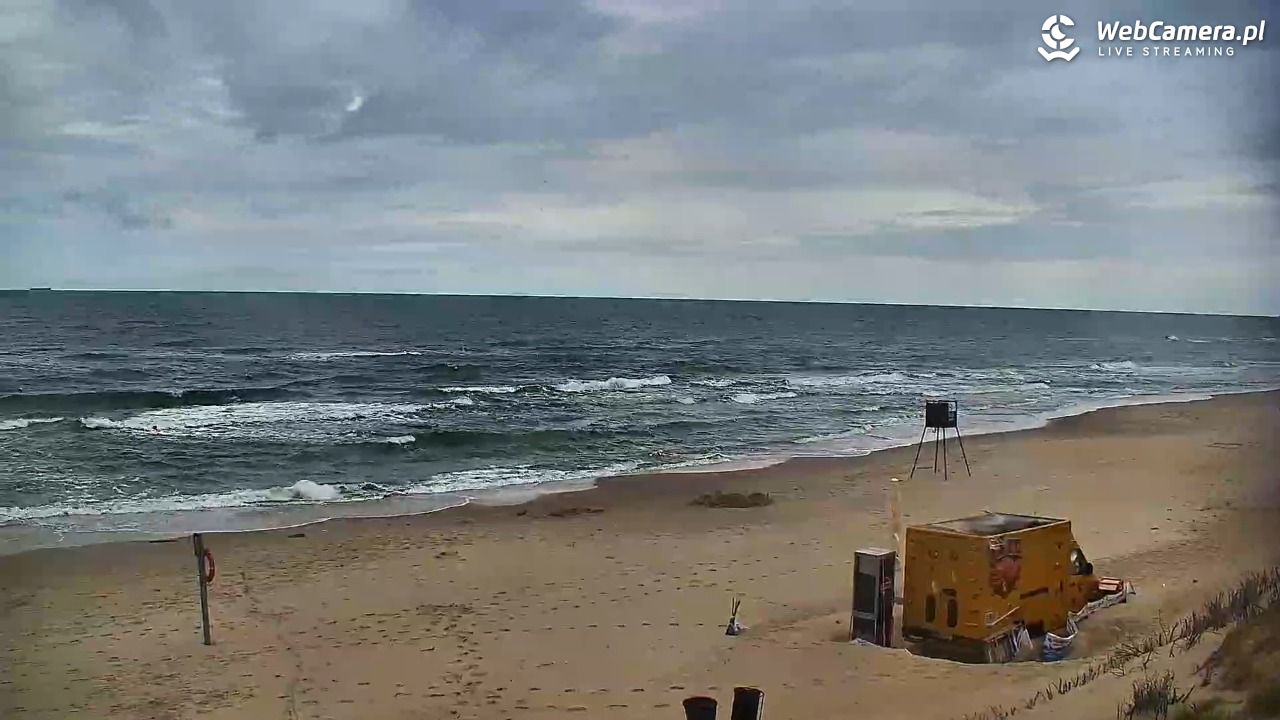 OSTROWO - widok na plażę NOWOŚĆ - 22 lipiec 2026, 18:07