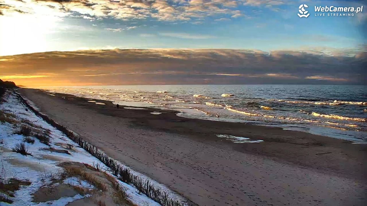 OSTROWO - widok na plażę NOWOŚĆ - 25 luty 2026, 16:38