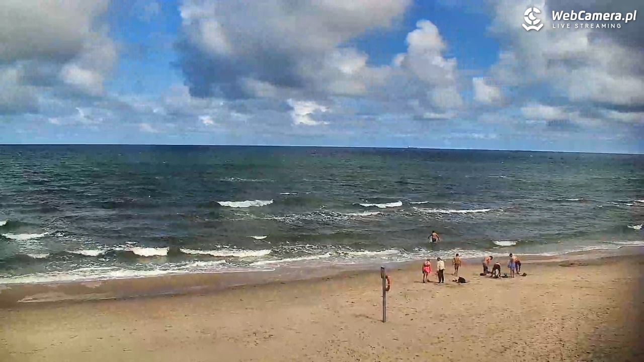 OSTROWO - widok na plażę NOWOŚĆ - 23 lipiec 2026, 11:49