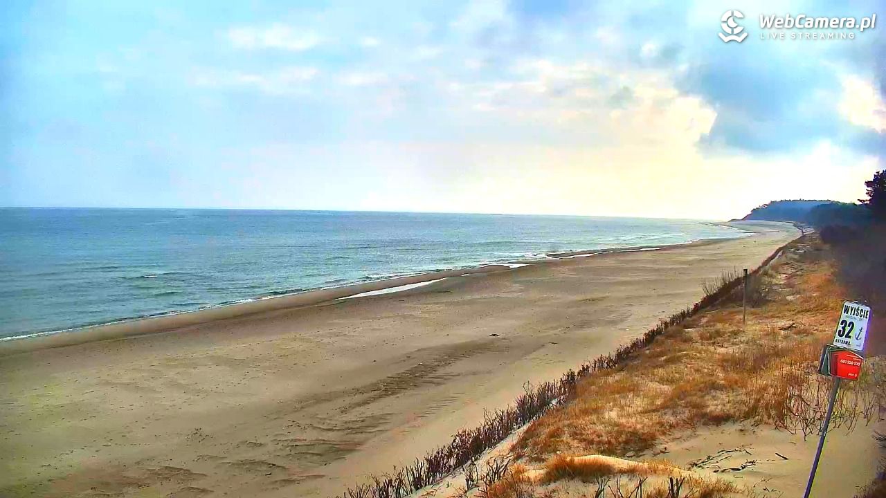 OSTROWO - widok na plażę NOWOŚĆ - 15 kwiecień 2026, 08:25