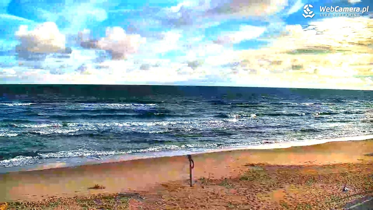 OSTROWO - widok na plażę NOWOŚĆ - 24 lipiec 2026, 06:55