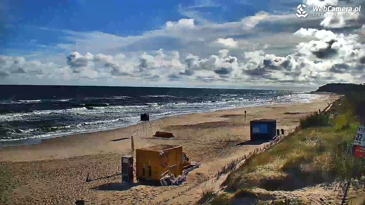 OSTROWO - widok na plażę NOWOŚĆ - 24 lipiec 2026, 08:07