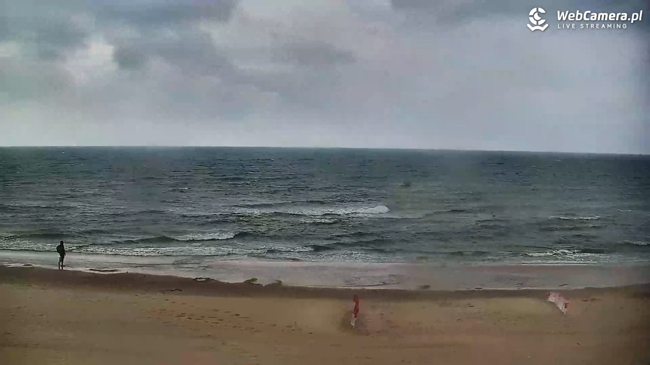 OSTROWO - widok na plażę NOWOŚĆ - 03 lipiec 2025, 13:10