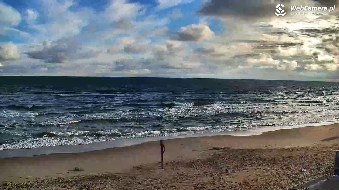 OSTROWO - widok na plażę NOWOŚĆ - 24 lipiec 2026, 06:46
