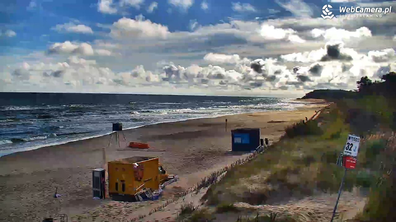 OSTROWO - widok na plażę NOWOŚĆ - 24 lipiec 2026, 08:13