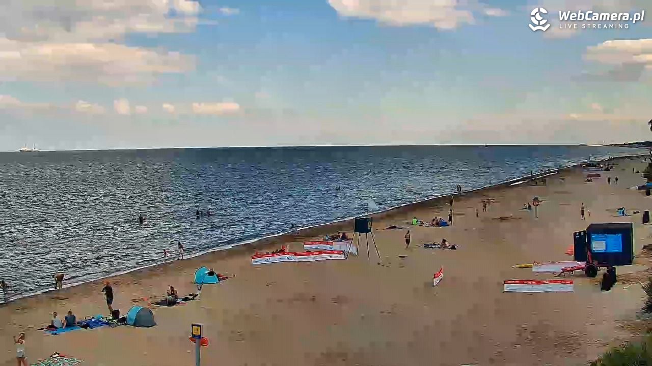 Chłapowo - widok na plażę NOWOŚĆ - 01 sierpień 2025, 14:45