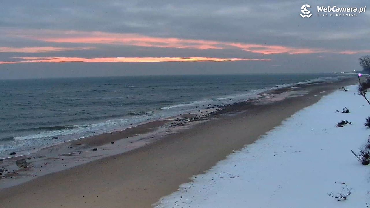 Chłapowo - widok na plażę NOWOŚĆ - 14 styczeń 2026, 07:31