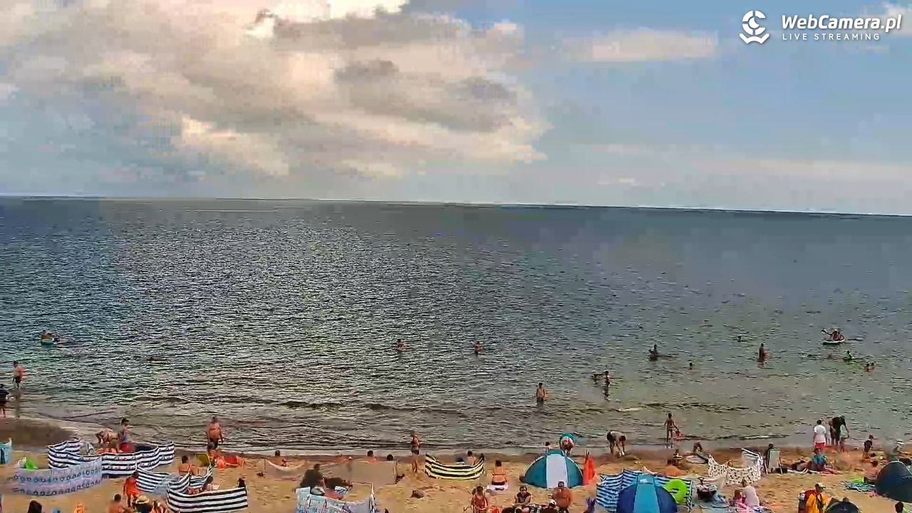 Chłapowo - widok na plażę NOWOŚĆ - 01 sierpień 2025, 11:51