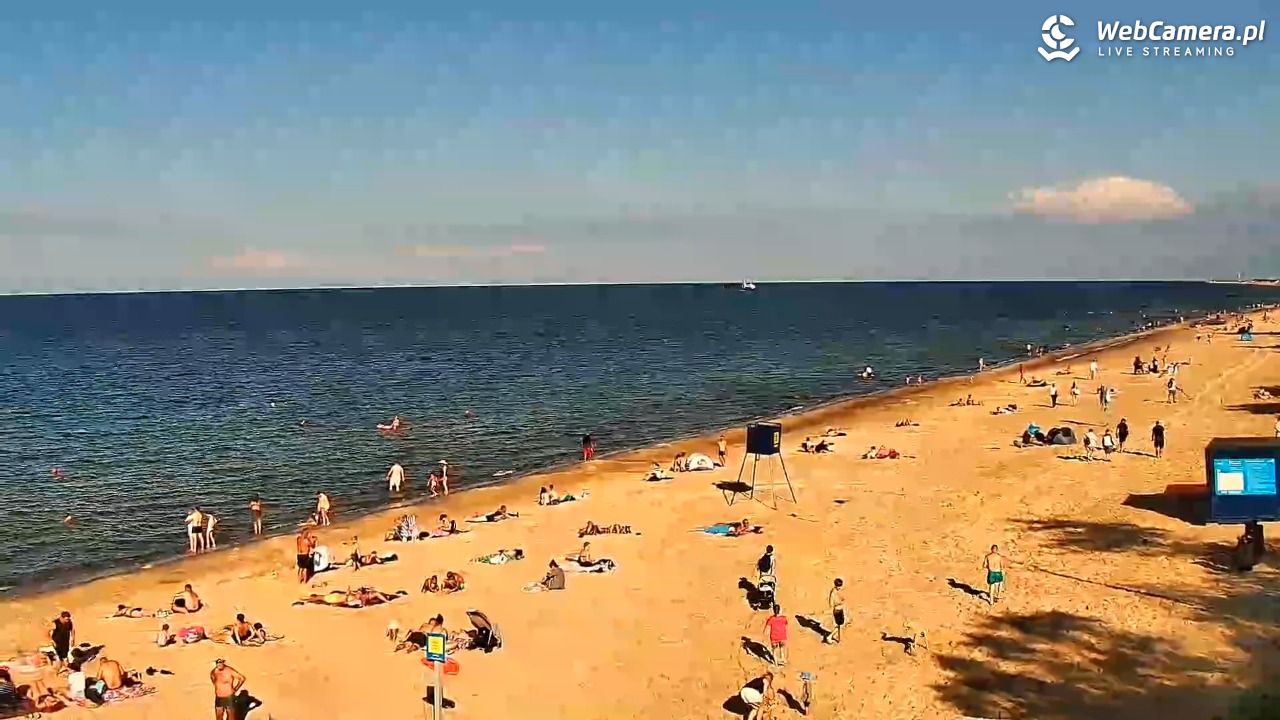 Chłapowo - widok na plażę NOWOŚĆ - 01 sierpień 2025, 17:25