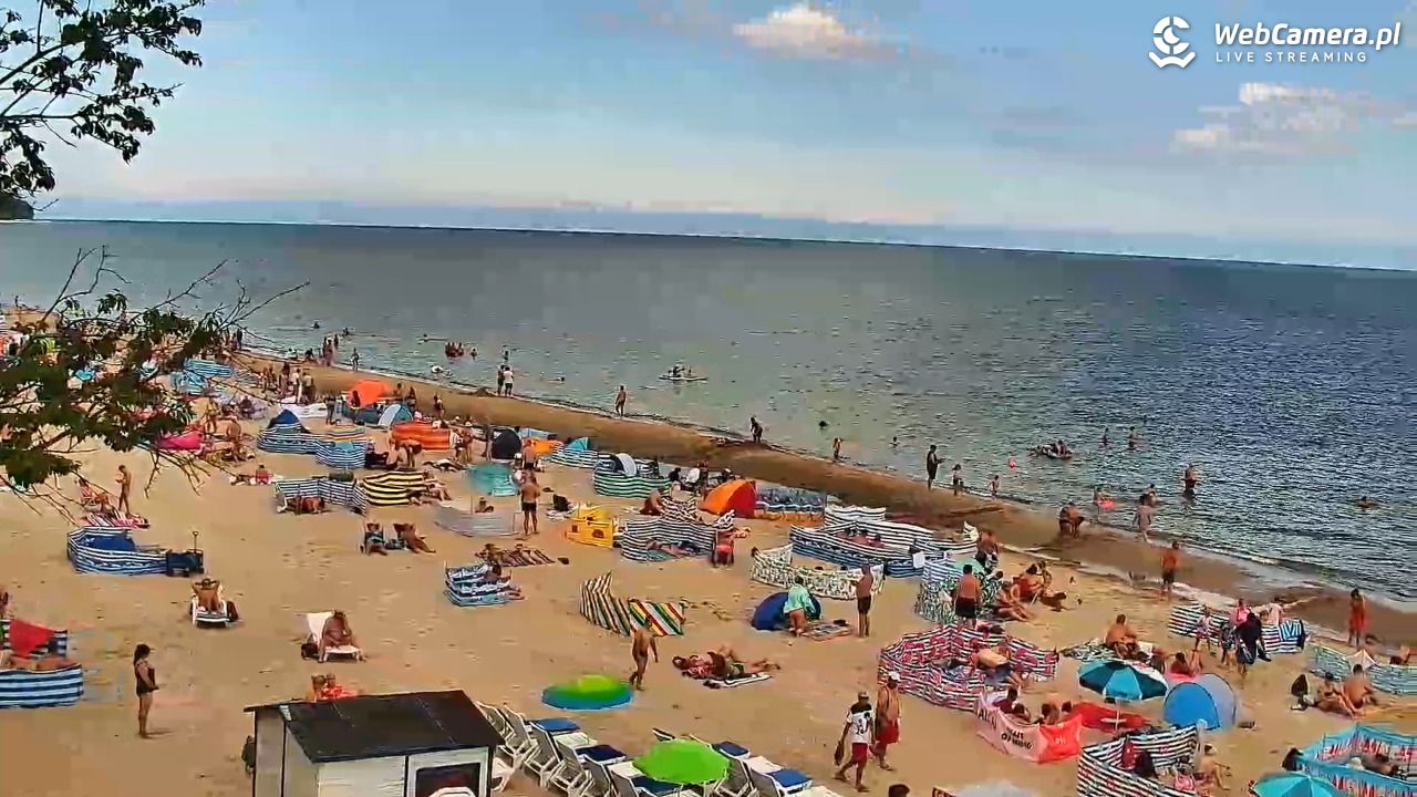 Chłapowo - widok na plażę NOWOŚĆ - 01 sierpień 2025, 11:40