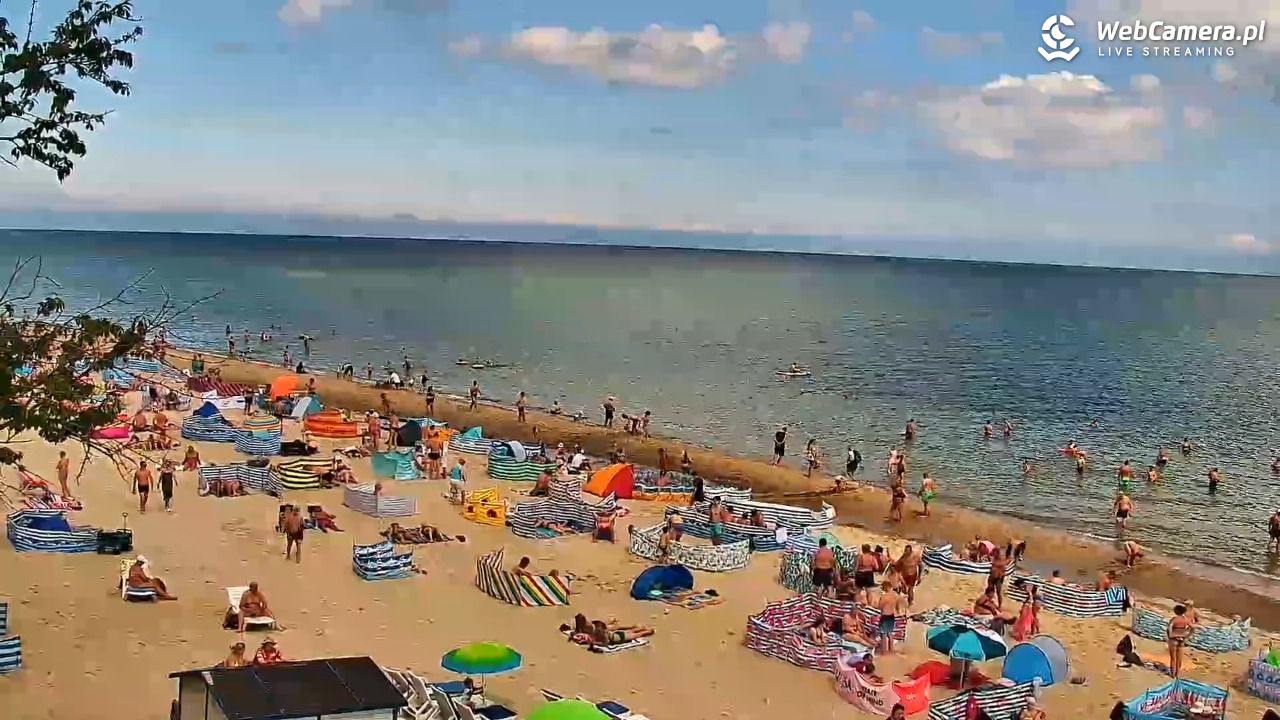 Chłapowo - widok na plażę NOWOŚĆ - 01 sierpień 2025, 11:35
