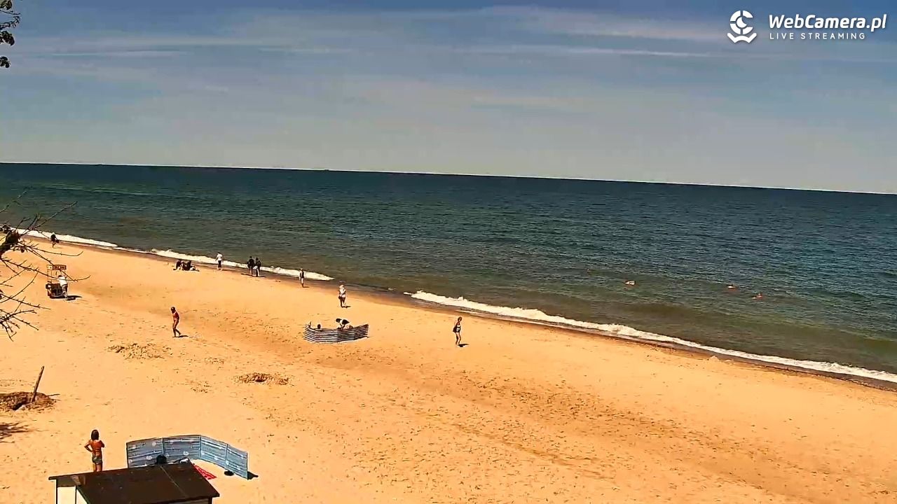 Chłapowo - widok na plażę NOWOŚĆ - 14 czerwiec 2025, 13:14
