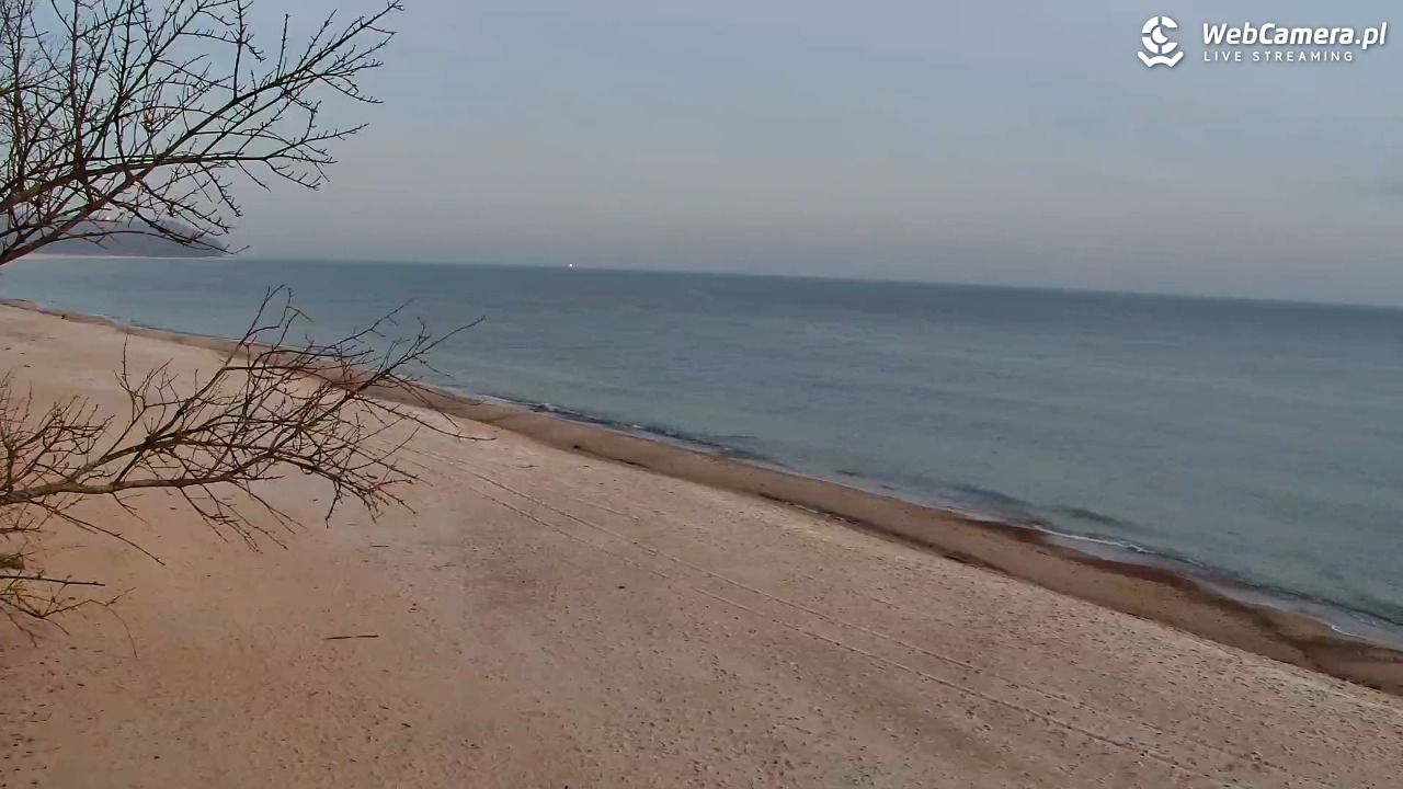 Chłapowo - widok na plażę NOWOŚĆ - 02 grudzień 2025, 07:19