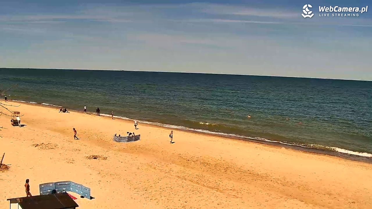 Chłapowo - widok na plażę NOWOŚĆ - 14 czerwiec 2025, 13:14