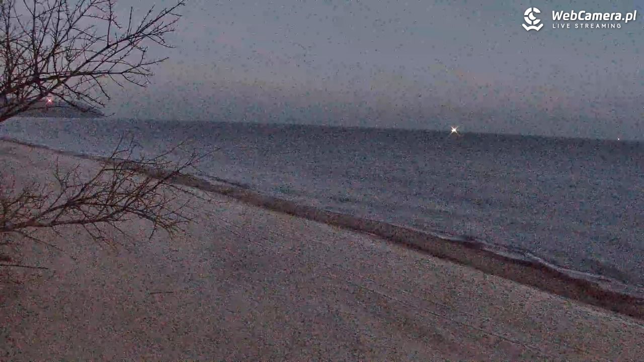 Chłapowo - widok na plażę NOWOŚĆ - 02 grudzień 2025, 06:55