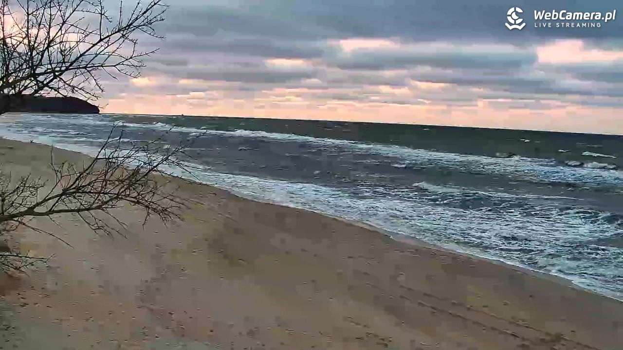 Chłapowo - widok na plażę NOWOŚĆ - 26 listopad 2025, 15:42