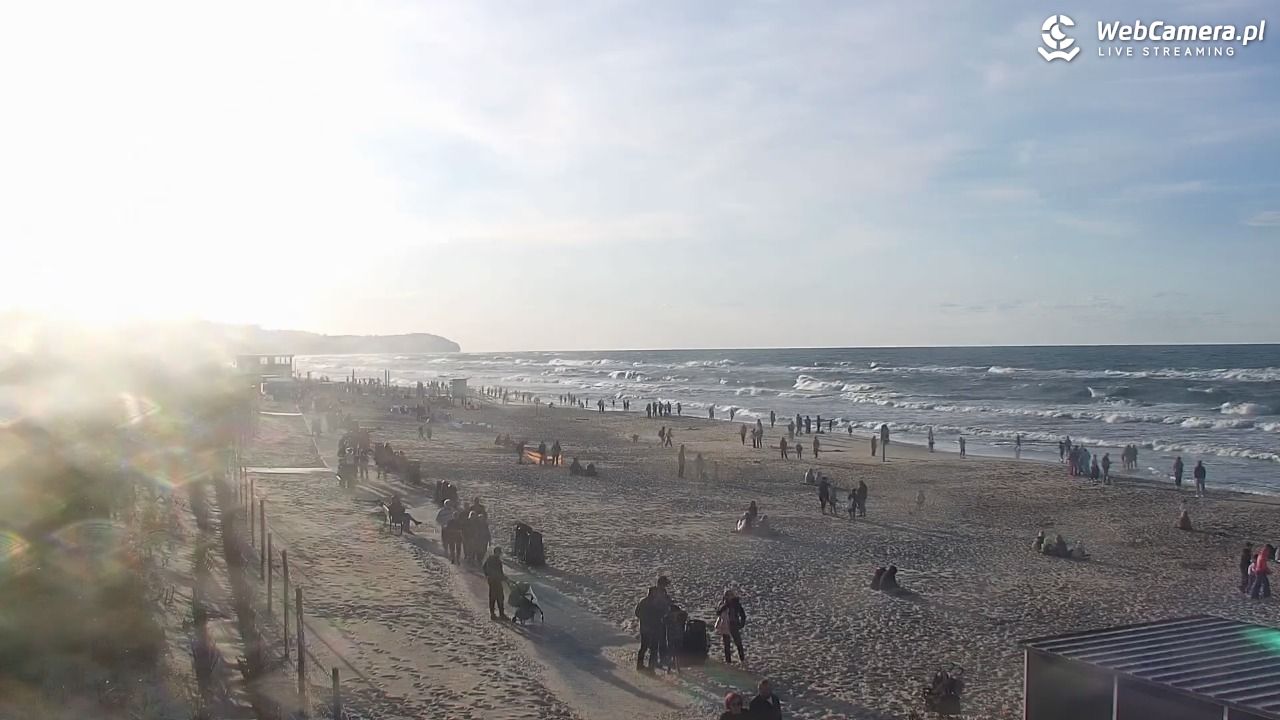 WŁADYSŁAWOWO - widok na plażę - 21 lipiec 2026, 19:35