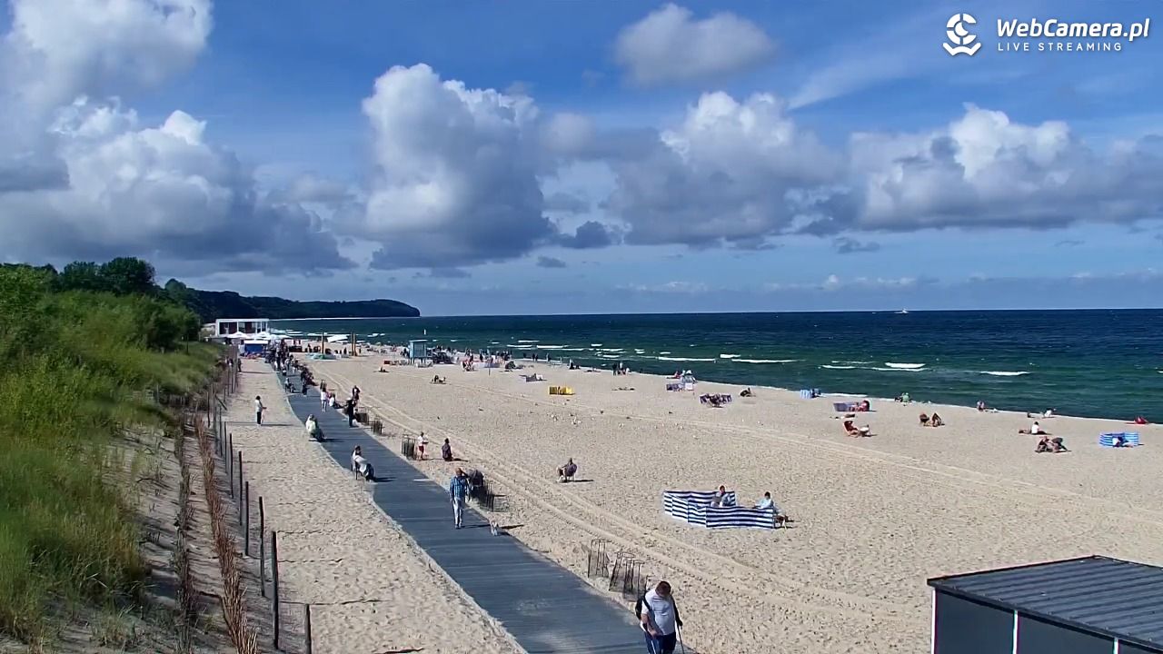 WŁADYSŁAWOWO - widok na plażę - 02 wresień 2026, 13:37