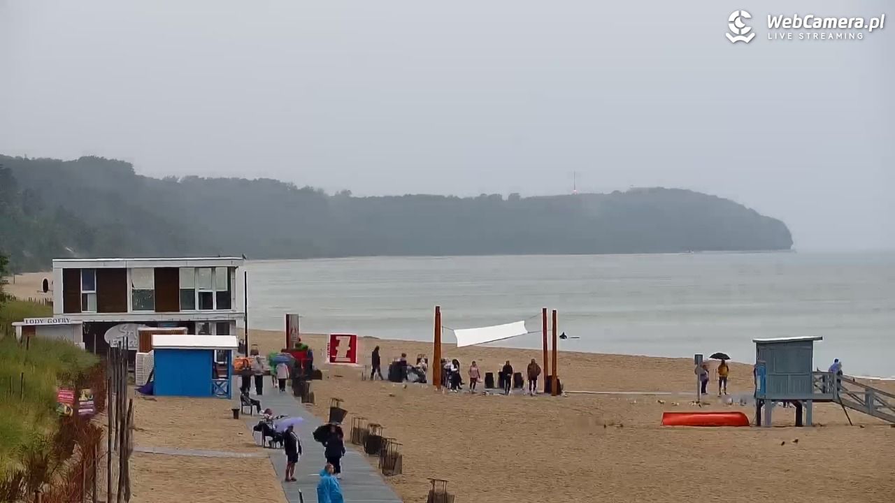 WŁADYSŁAWOWO - widok na plażę - 03 wresień 2026, 18:31