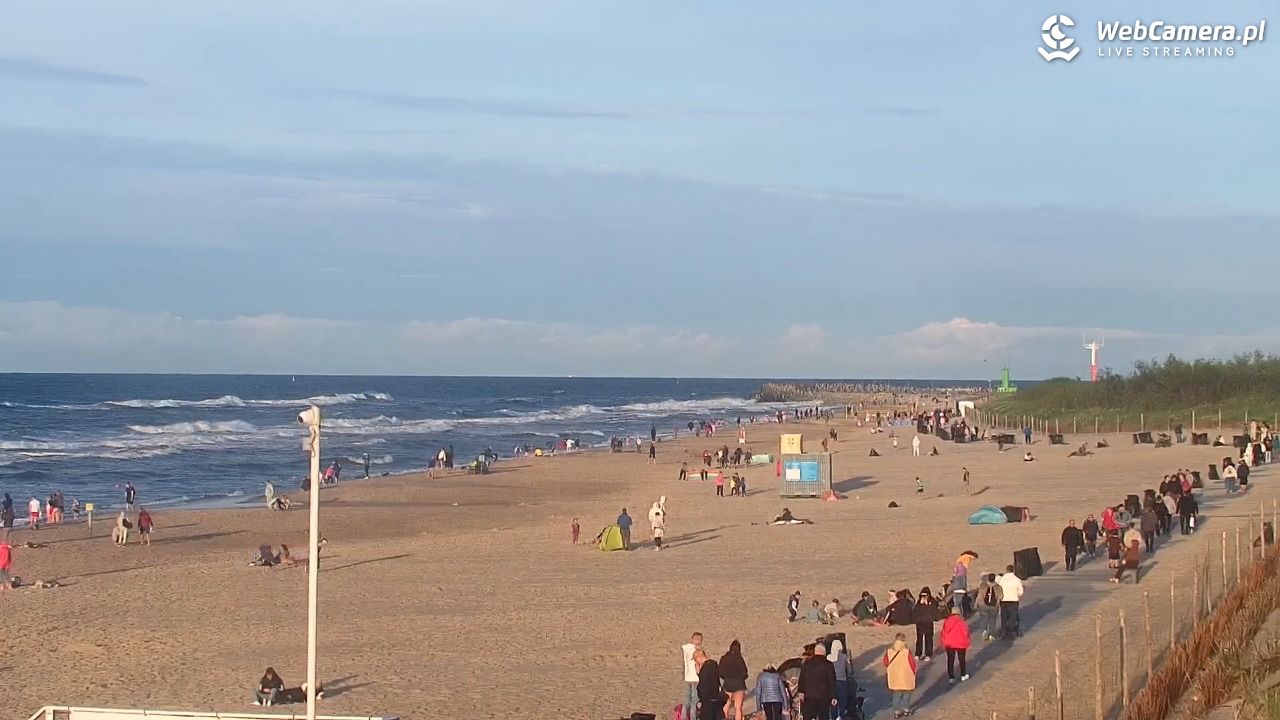 WŁADYSŁAWOWO - widok na plażę - 21 lipiec 2026, 20:07