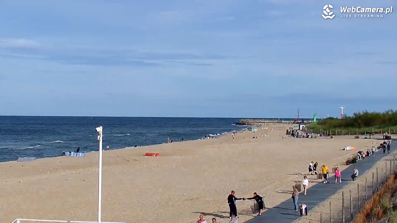 WŁADYSŁAWOWO - widok na plażę - 02 wresień 2026, 17:25