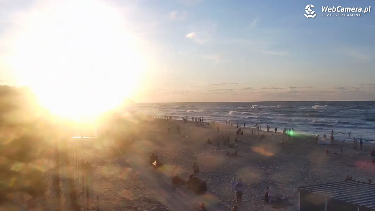 WŁADYSŁAWOWO - widok na plażę - 21 lipiec 2026, 20:29