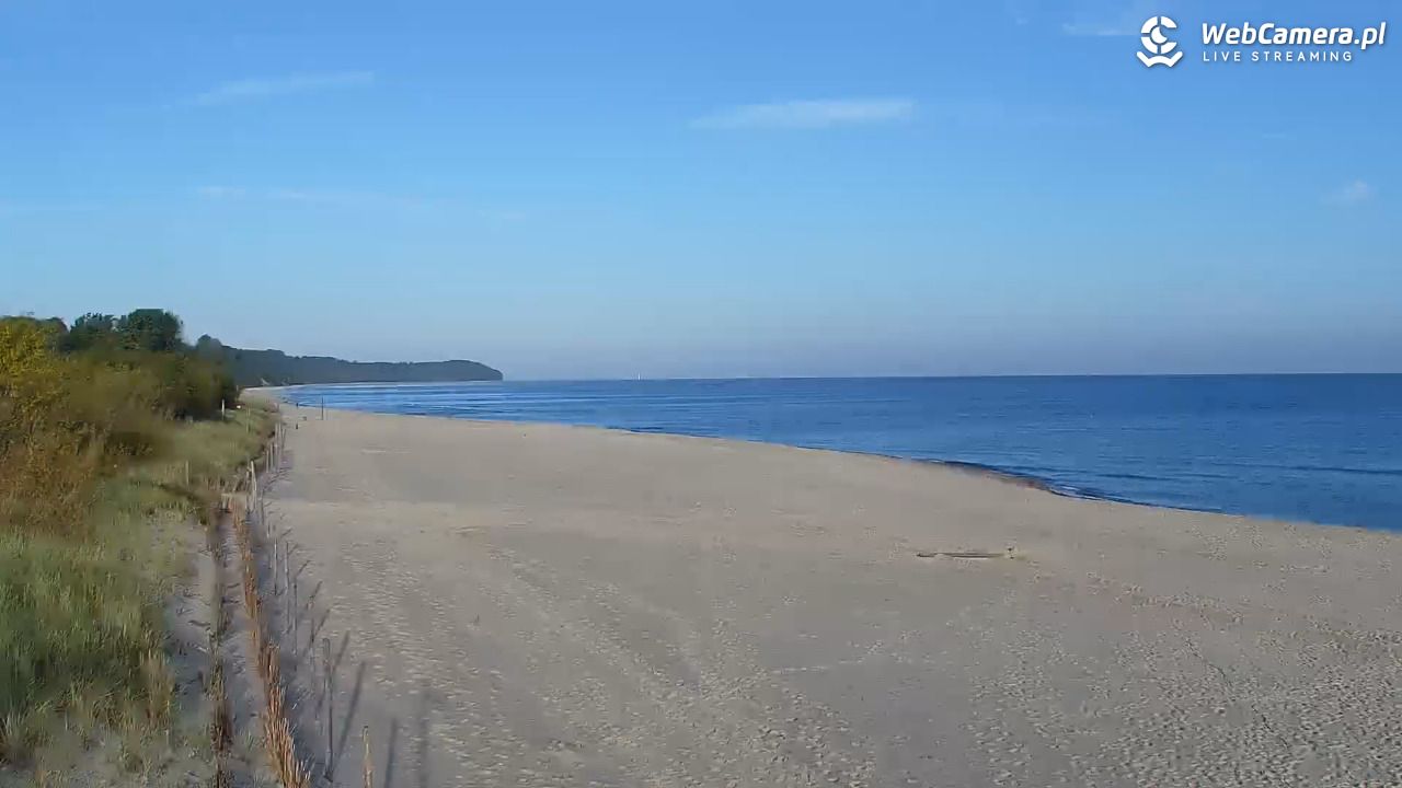 WŁADYSŁAWOWO - widok na plażę - 16 październik 2026, 07:01