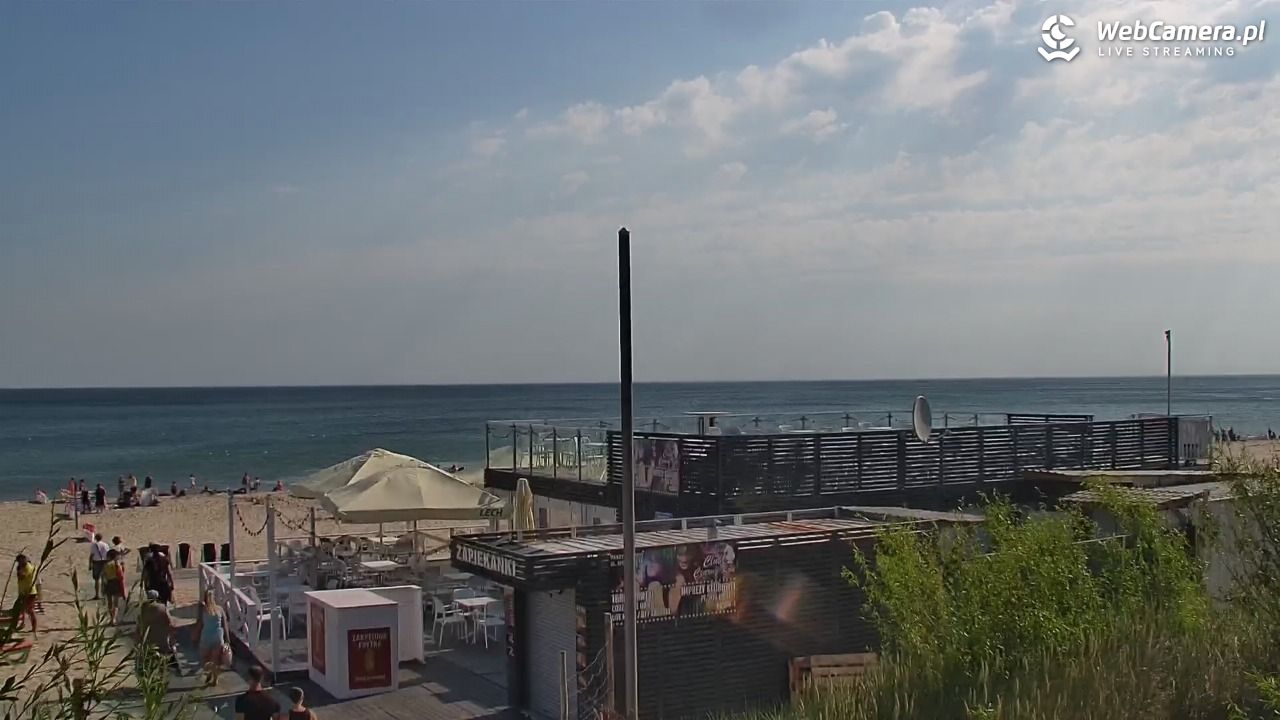 WŁADYSŁAWOWO - widok na plażę - 03 lipiec 2025, 09:13