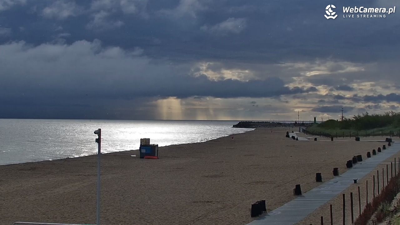 WŁADYSŁAWOWO - widok na plażę - 01 wresień 2026, 08:01