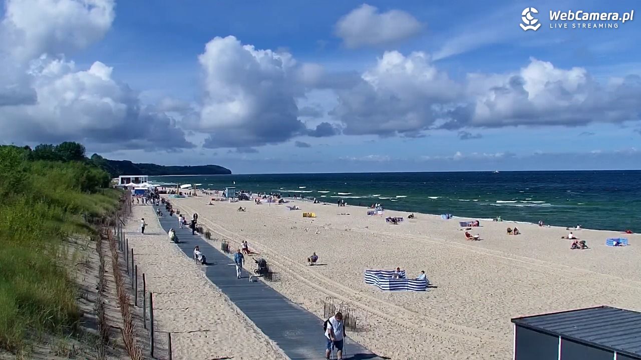 WŁADYSŁAWOWO - widok na plażę - 02 wresień 2026, 13:37