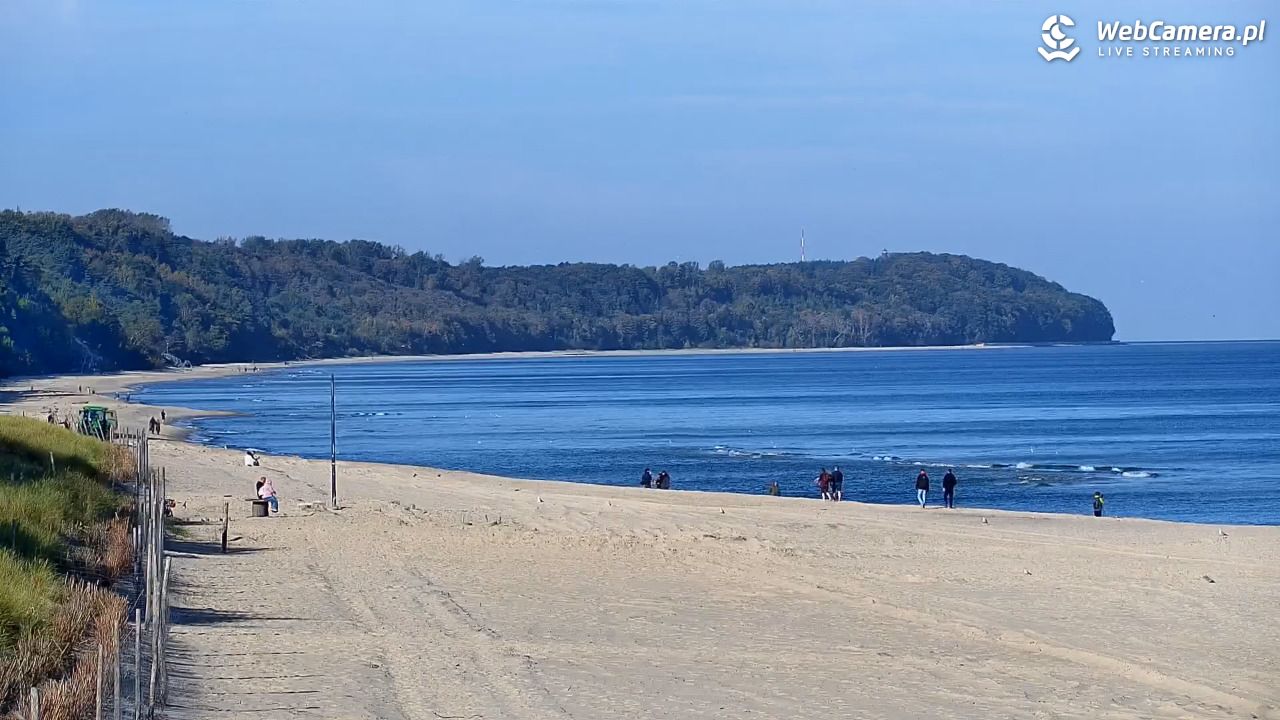 WŁADYSŁAWOWO - widok na plażę - 16 październik 2026, 08:54
