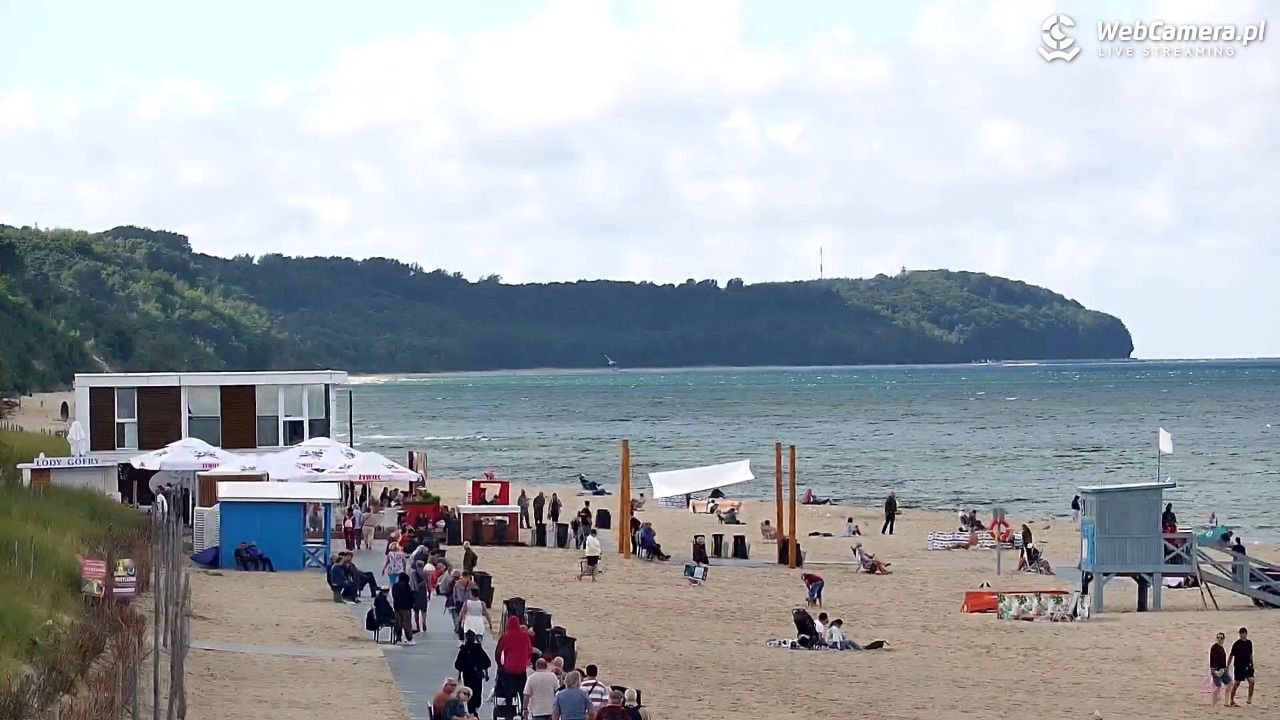 WŁADYSŁAWOWO - widok na plażę - 01 wresień 2026, 15:11