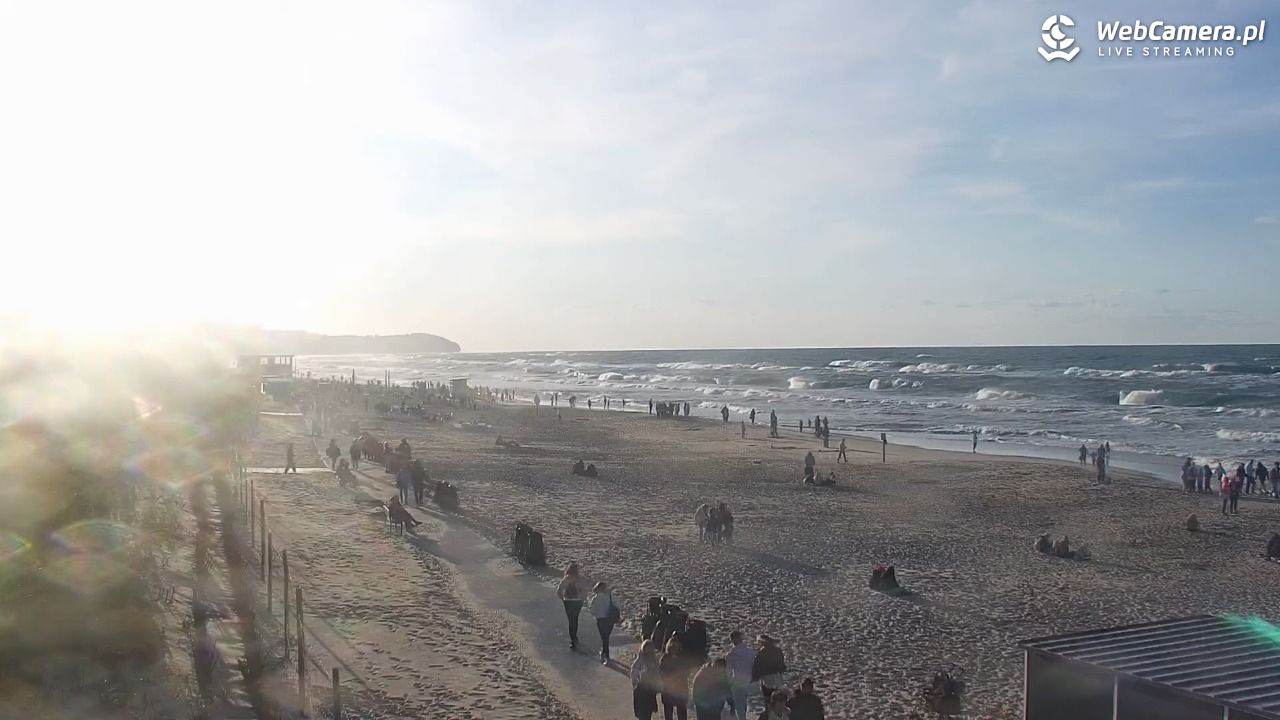 WŁADYSŁAWOWO - widok na plażę - 21 lipiec 2026, 19:38